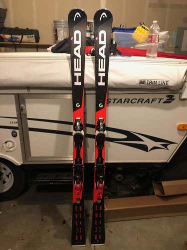2019 Head i.Rally Supershape Skis w/PRD 12 Binding - Used 1 Time