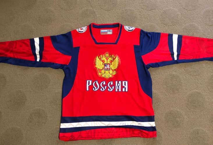 Russia IIHF XL Hockey Jersey