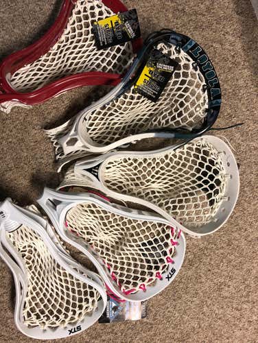 New Men’s Lacrosse Head Lot Of 5