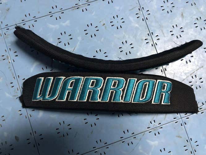Warrior AX1 Gloves Backhand Cuff Rolls San Jose Sharks