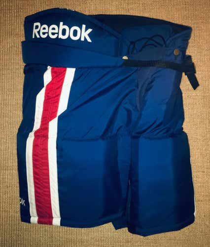 New Pro Stock AHL Rochester Americans Amerks Reebok MHP 7000 Pants L