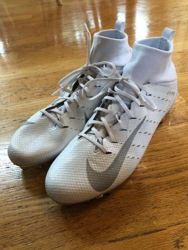 Nike Untouchable 3 Pro Cleats With Silver Bottom
