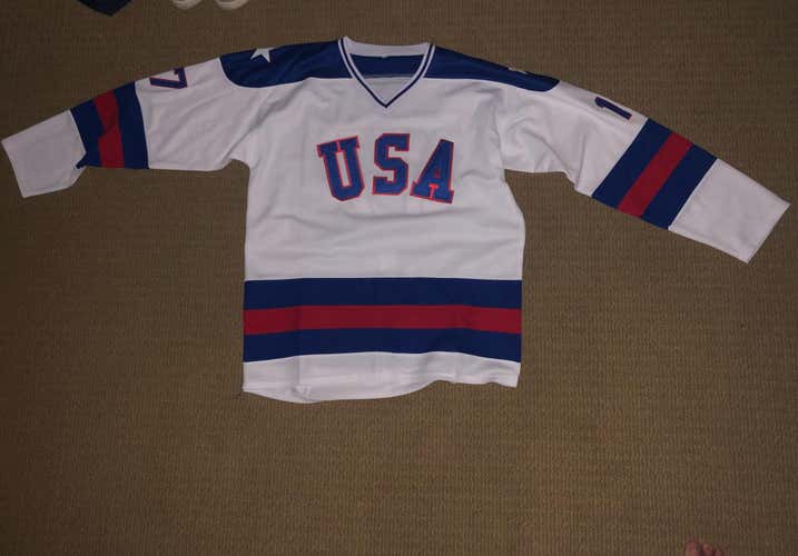 Jack O’Callahan USA ‘Miracle On Ice’ Jersey