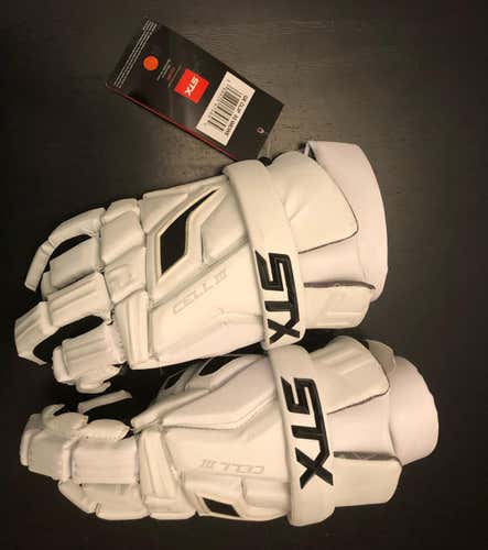 BNWT STX Cell III GLOVES -White, Size 13