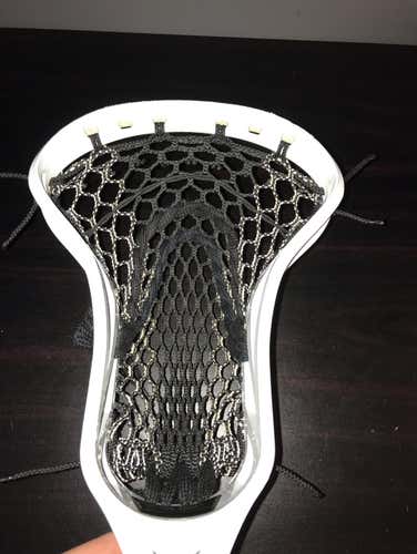 DO NOT BUY!!!Used White East Coast Dyes Mirage Head Strung With LE JW1 Hero 2.0
