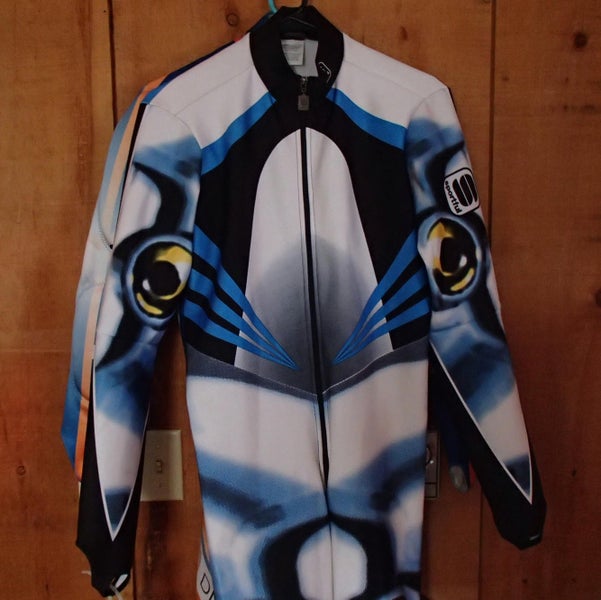 new SPORTFUL SPEED SUIT adult SMALL ski race sl gs sg BLUE fits like PHENIX 170