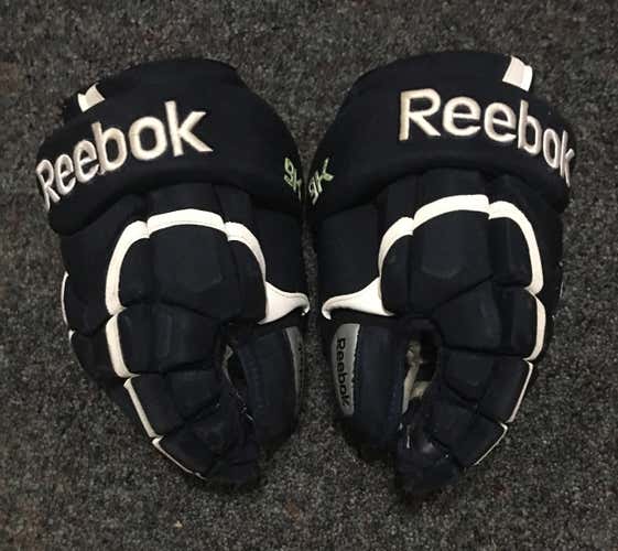 Navy Blue Reebok 9k Hockey Gloves