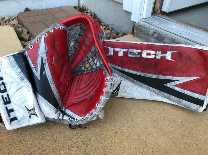Itech Goalie Glove And Blocker