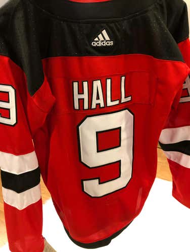 New Jersey Devils TAYLOR HALL #9 Replica Game Jersey NEW WITH TAGS