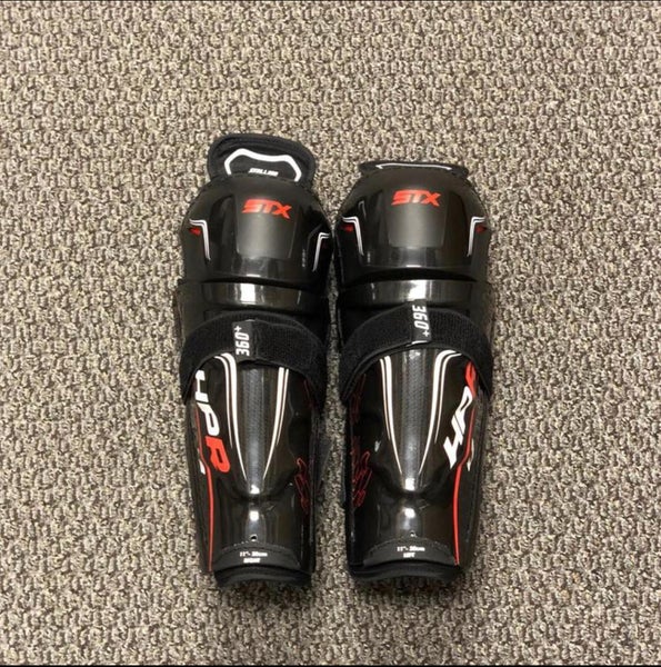 Combo Deal STX Stallion HPR 1.2 Jr 11” Shin Pads And Stallion HPR 1.1 Jr Shoulder Pads Jr LG