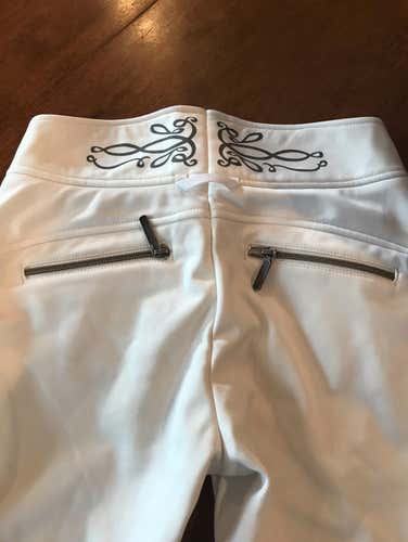 Like New Athleta White Ski Pants Size 6