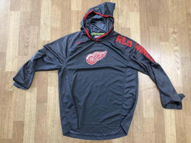 Detroit Red Wings Reebok Center Ice Hoodie