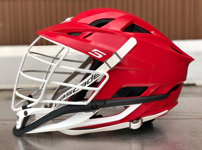 Red Cascade S Helmet