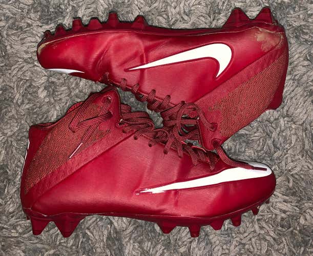 Maroon Nike Cleats Used Once On Turf
