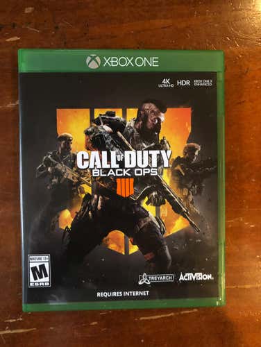 Call Of Duty Black Ops 4 Xbox