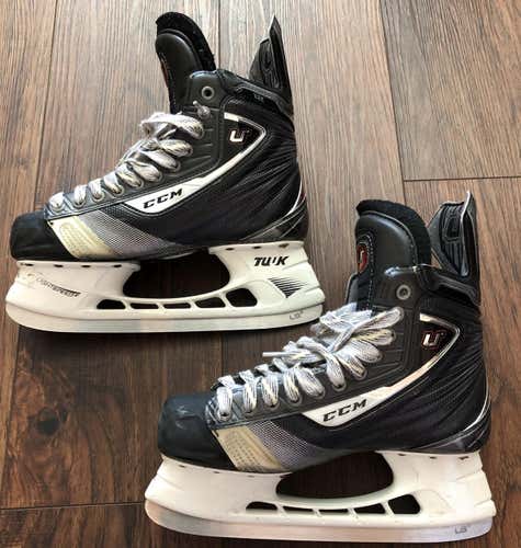 CCM U+ 12 Skates Senior Size 7 Lightspeed 2 Holders & Steel