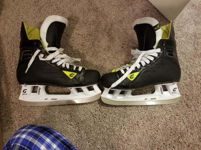New Graf 703 Skates Senior Size 8.5
