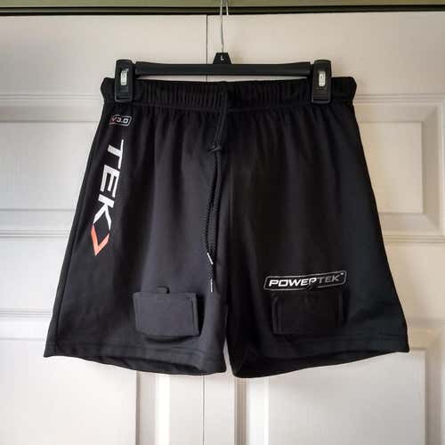 PowerTek Men's Mesh Loose Fit Ice Hockey Jock Shorts