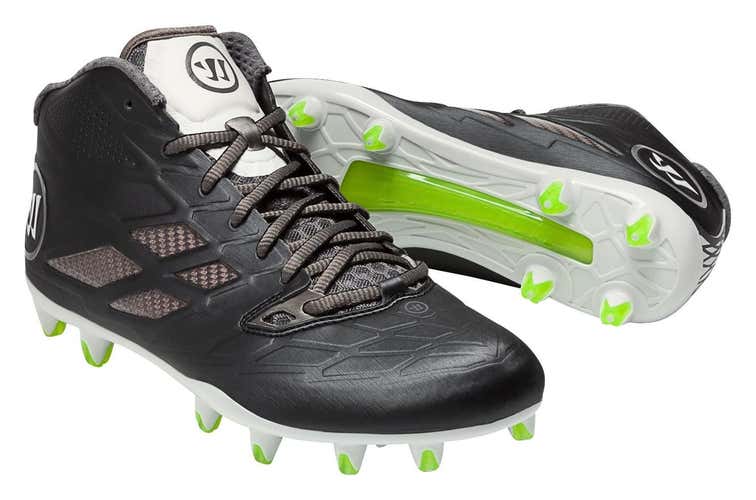 New Warrior Burn 8.0 Mid Cleats Size Men's 9.0 $15