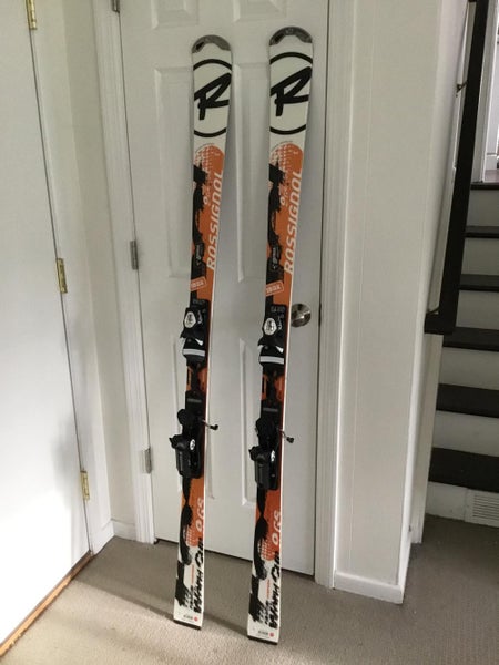 2014 Rossignol Radical World Cup GS Skis, 174cm, 18m radius with Axial 120 bindings on IBox plate