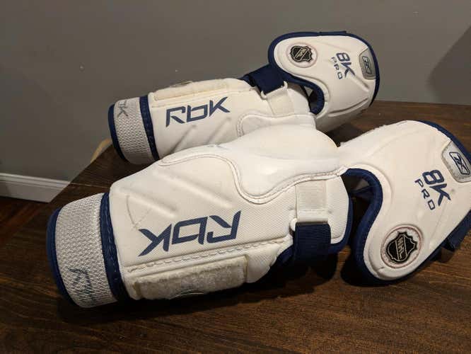 Reebok Jofa 8k NHL Pro Elbow Pads Size 5 Medium Senior Pro Stock