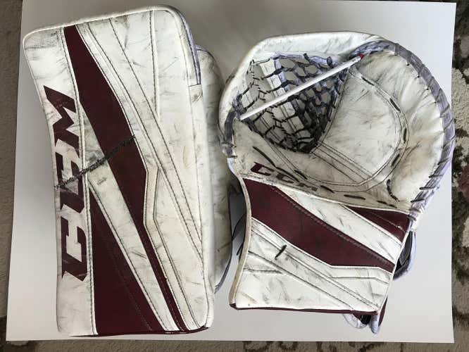 Canadian Made CCM Eflex 3 Glove & Blocker Set - 590 break
