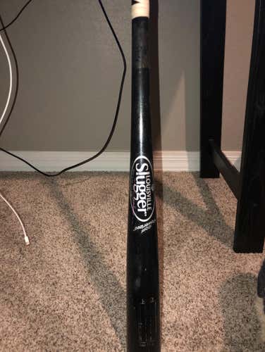 Black Louisville Slugger Maple Bat