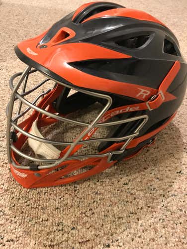 Cascade R Helmet Navy Blue/Orange