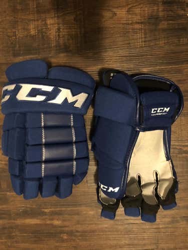 Pro Stock Ccm Gloves From Vancouver Canucks
