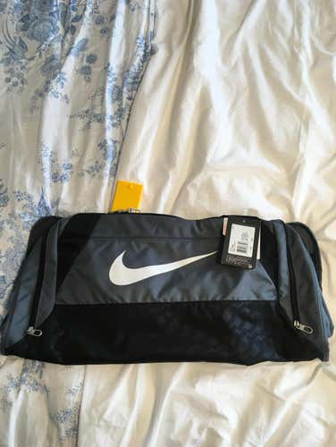 New Nike Gray Dufflebag