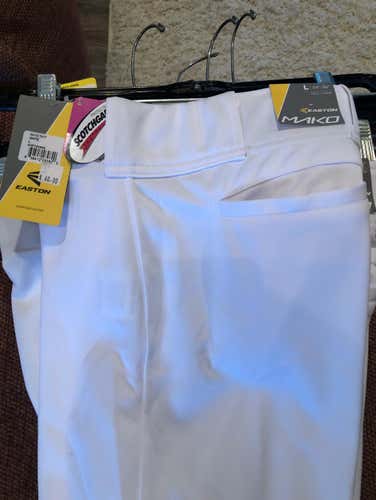 Easton White Baseball Pants
