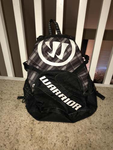 Warrior Lacrosse Backpack Used