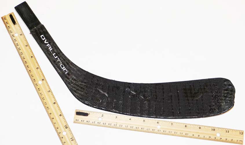 OVALUTION - LEFT HOCKEY BLADE GRAPHITE COMPOSITE PLUG STICK FOR SHAFT SR VINTAGE USED