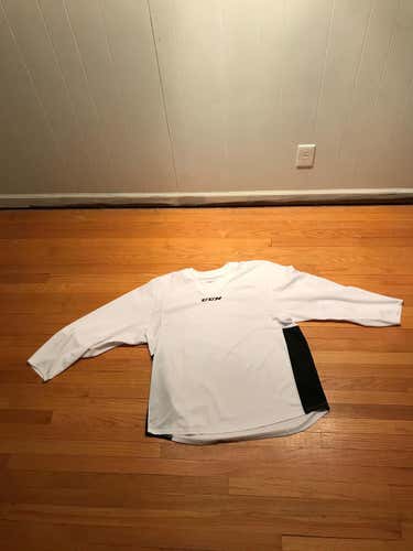 CCM 6000 Practice Jersey White size XL