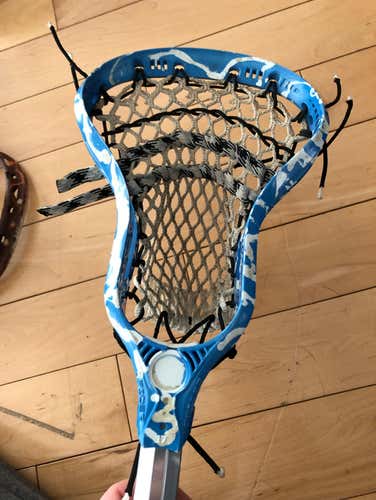 Blue/white Dyed Spider