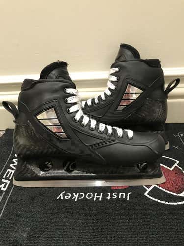 New Stock True One Piece (9) Goalie Skates Pro Stock