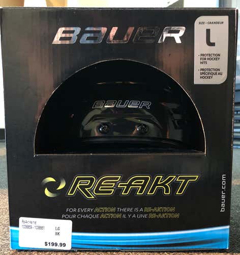 Bauer Re-Akt Helmet Brand New