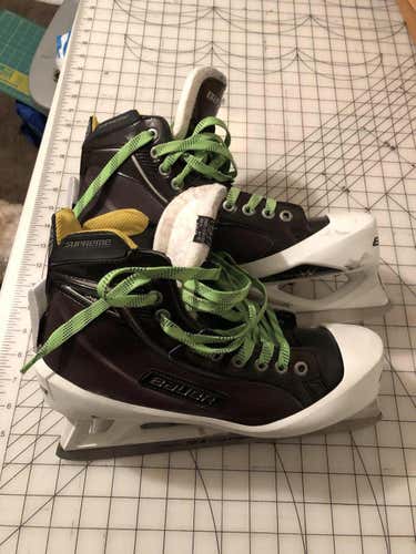 Bauer Supreme One100 Goalie Skates Senior Size 9.5