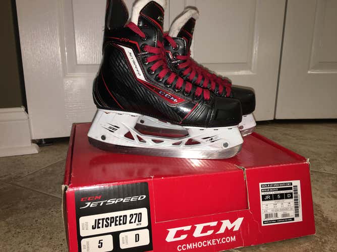 Jr CCM Jetspeed 270 5D- Lightly Used