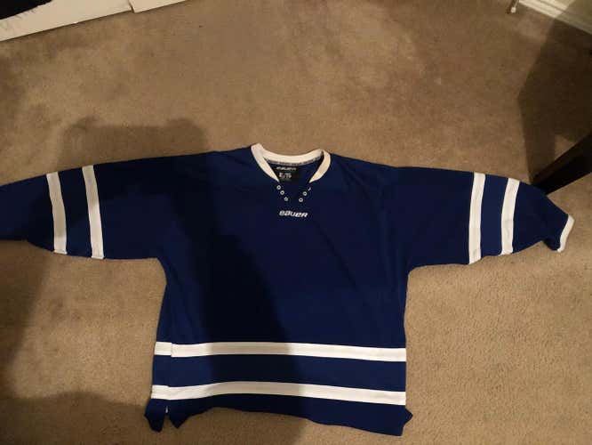 Bauer Premium (Blue/White) Senior/XL Practice Jersey