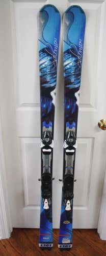 SALOMON SIAM 8 SKIS SIZE 161 CM WITH SALOMON BINDINGS