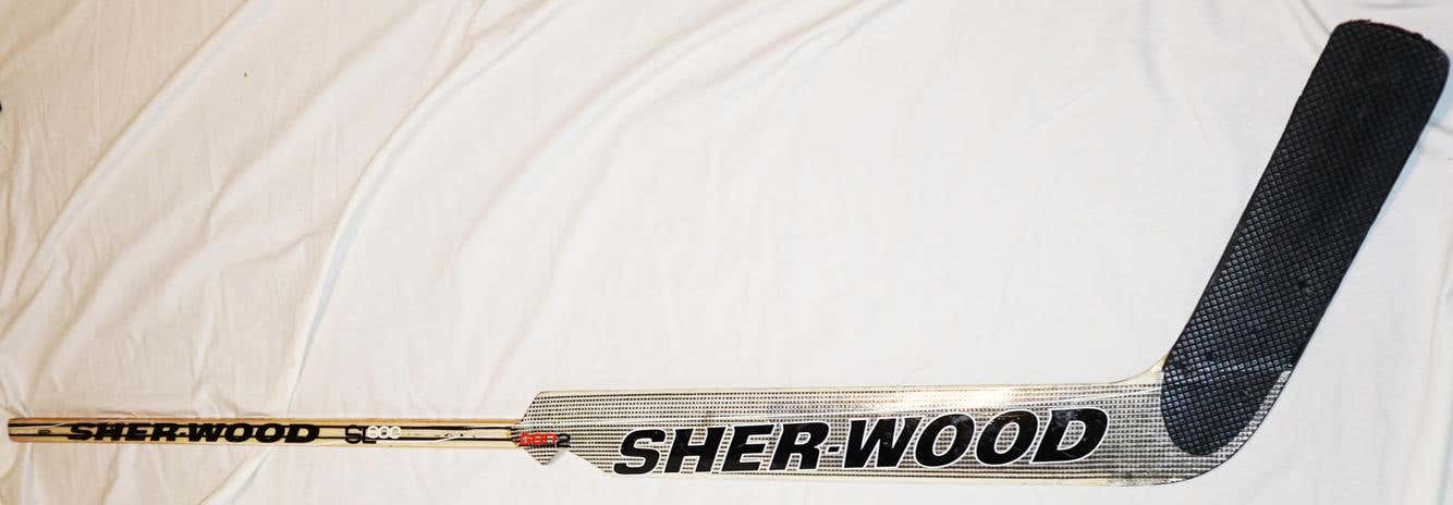 SHERWOOD GL800 GEN2 GOALIE STICK 24" SHAFT ANDERSON PP41 CURVE REGULAR HAND USED