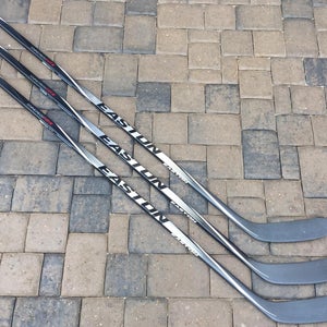 3 PACK Easton Synergy HTX Pro Stock Hockey Stick 100 Flex Left Horcoff Stars 7048