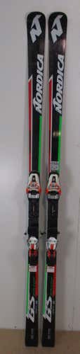2017 Nordica Dobermann GS WC 193cm Race Skis with Marker Xcell 18 bindings (343D)