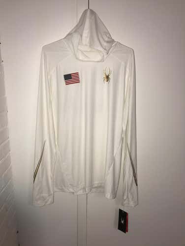Spyder USA Light Hoodie Size L NK48
