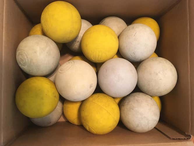 22 Used Lacrosse Balls- Assorted Brands