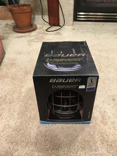 Bauer Re-Akt Helmet Combo