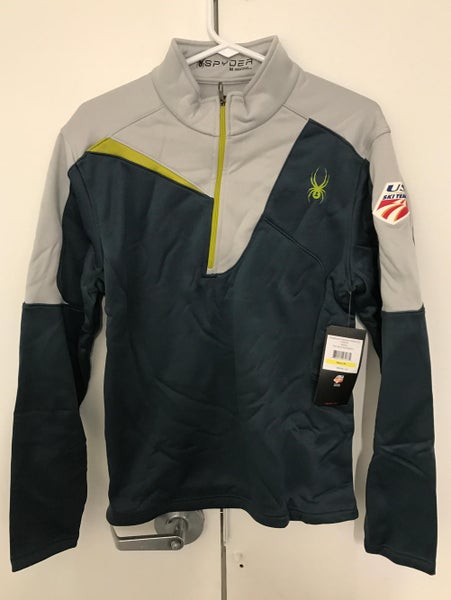 Spyder US Ski Team 1/4 Zip Size M NK72 (638493)