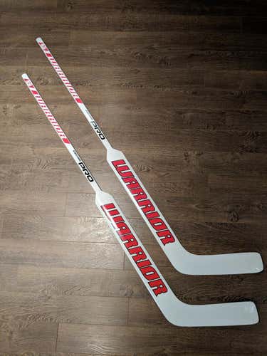 2 PACK New PRO STOCK Warrior Custom Pro Goalie Stick Senior 26"