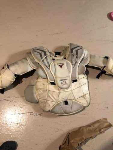 Roberto Luongo Vaughn V6 Chesty Pro Stock